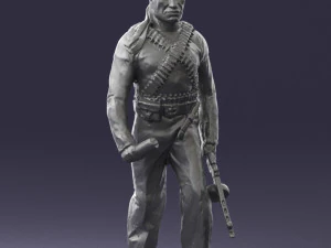 warrior 0303-4 3D Model