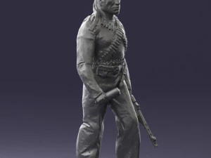 warrior 0303-4 3D Model