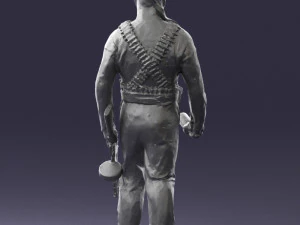 warrior 0303-4 3D Model