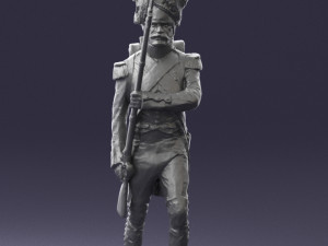 warrior 0303-5 3d print ready 3D Принт Модель