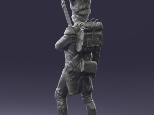 warrior 0303-5 3d print ready 3D Принт Модель