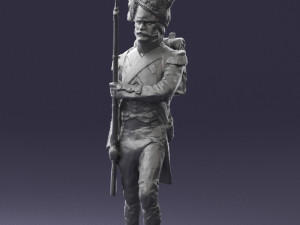 warrior 0303-5 3d print ready 3D Принт Модель