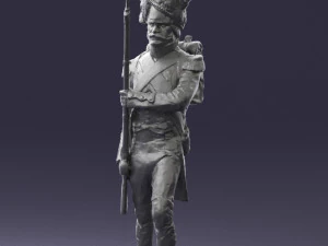 warrior 0303-5 3d print ready 3D Print Model