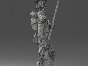 warrior 0303-5 3d print ready 3D Принт Модель