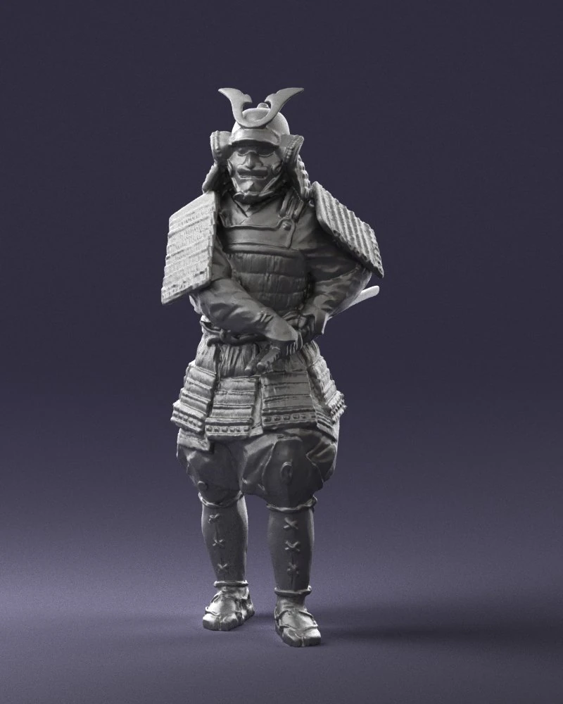 warrior 0303-6 3d print ready 3D Print Model .c4d .max .obj .3ds .fbx .stl .blend 