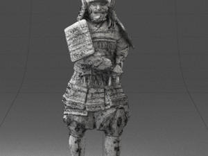 warrior 0303-6 3d print ready 3Dプリントモデル