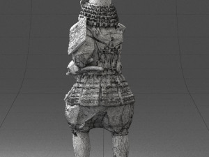 warrior 0303-6 3d print ready 3Dプリントモデル