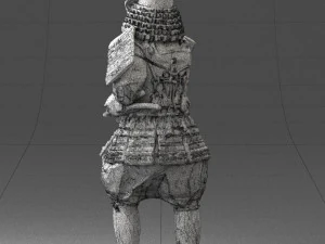 warrior 0303-6 3d print ready 3D Print Model