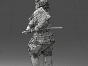 warrior 0303-6 3d print ready 3D Print Model