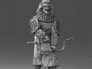 전사 0303-7 3D 모델