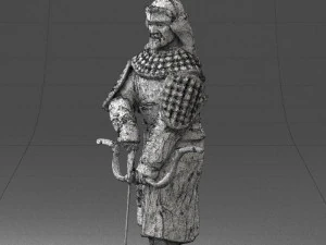 전사 0303-7 3D 모델