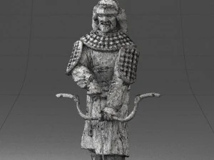 전사 0303-7 3D 모델