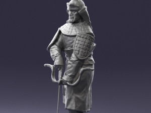 warrior 0303-7 3d print ready 3D Принт Модель
