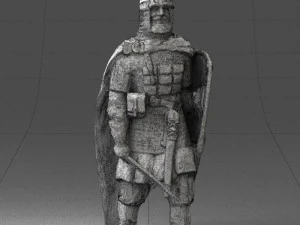 전사 0303-8 3D 모델