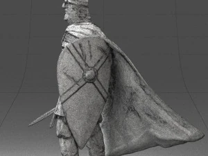 전사 0303-8 3D 모델