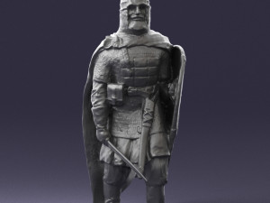 warrior 0303-8 3d print ready 3Dプリントモデル