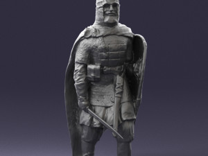 warrior 0303-8 3d print ready Model Cetak 3D