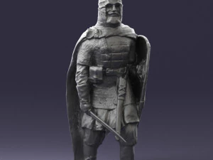 warrior 0303-8 3d print ready 3D Print Model