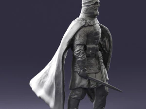 warrior 0303-8 3d print ready 3D Print Model
