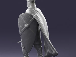 warrior 0303-8 3d print ready 3D Print Model