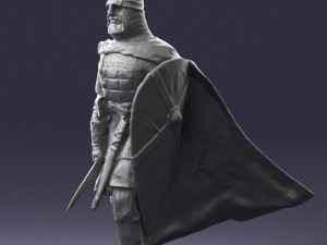warrior 0303-8 3d print ready Model Cetak 3D