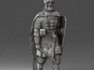 warrior 0303-8 3d print ready Model Cetak 3D