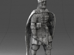 warrior 0303-8 3d print ready Model Cetak 3D