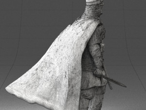 warrior 0303-8 3d print ready Model Cetak 3D