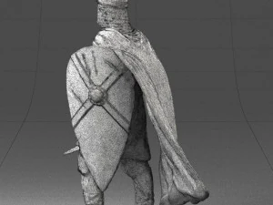 warrior 0303-8 3d print ready 3D Print Model