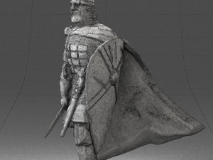 warrior 0303-8 3d print ready Model Cetak 3D