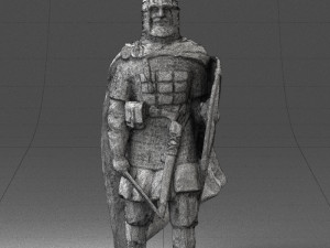 warrior 0303-8 3d print ready Model Cetak 3D