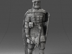 warrior 0303-8 3d print ready Model Cetak 3D