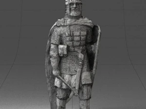 warrior 0303-8 3d print ready 3D Print Model