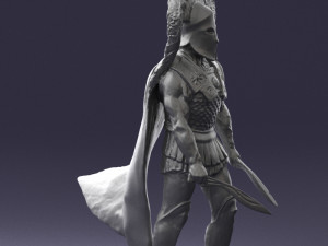 warrior 0303-9 3d print ready Modèles 3D en vedette