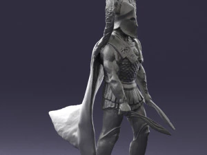 warrior 0303-9 3d print ready 3D Print Model