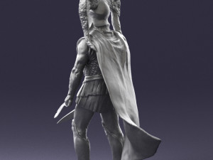 warrior 0303-9 3d print ready Modèles 3D en vedette