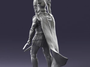 warrior 0303-9 3d print ready 3D Print Model