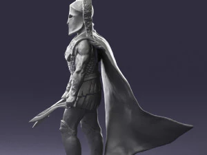 warrior 0303-9 3d print ready 3D Print Model