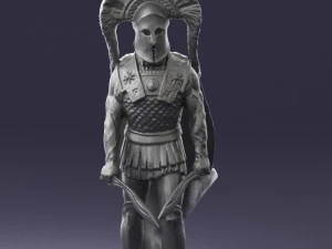 warrior 0303-9 3d print ready 3D Print Model