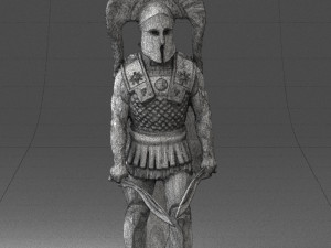 warrior 0303-9 3d print ready Modèles 3D en vedette