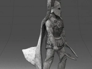 warrior 0303-9 3d print ready 3D Print Model
