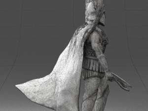 warrior 0303-9 3d print ready 3D Print Model