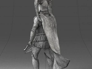 warrior 0303-9 3d print ready 3D Print Model