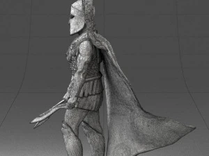 warrior 0303-9 3d print ready 3D Print Model