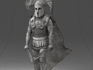 warrior 0303-9 3d print ready Modèles 3D en vedette