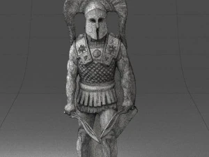 warrior 0303-9 3d print ready 3D Print Model