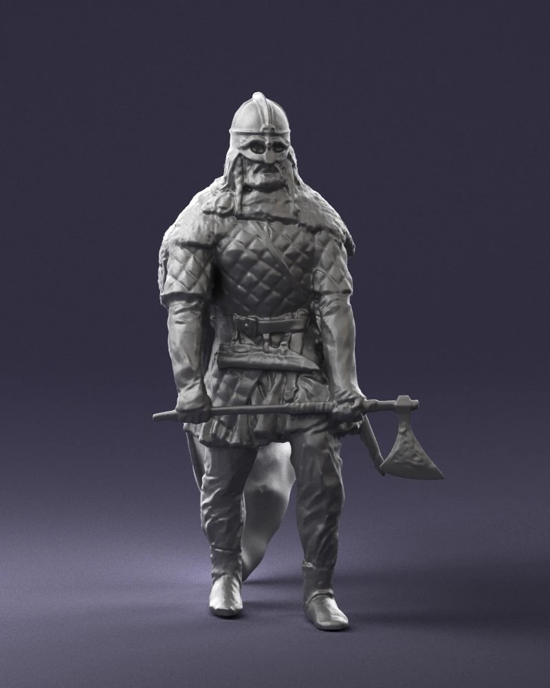 warrior 0303-10 3d print ready 3D Print Model .c4d .max .obj .3ds .fbx .stl .blend