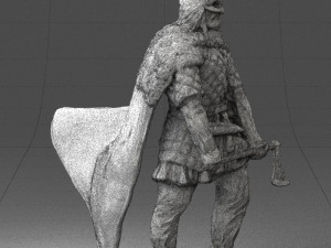 warrior 0303-10 3d print ready Modelo de Impressão 3D