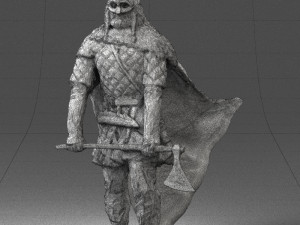 warrior 0303-10 3d print ready Modelo de Impressão 3D
