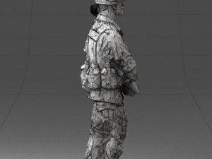 warrior 0303-11 3D 모델